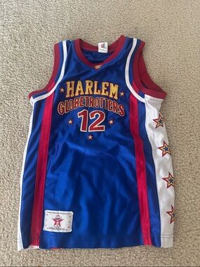 Harlem Globetrotters Kids Blue Jersey - Number 12